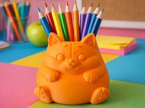 Portalápices- Gatito Gordo - Foto 2