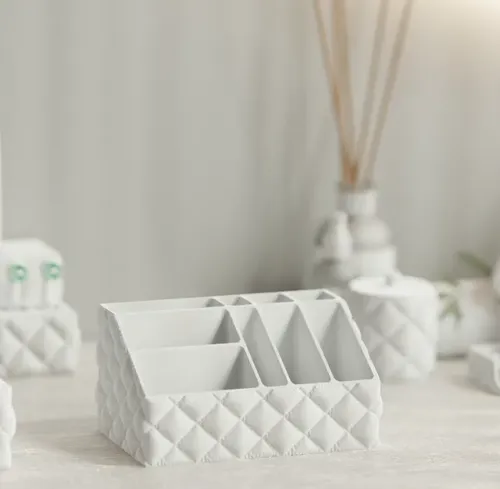 Figura Decorativa Organizador De Maquillaje - Foto 4
