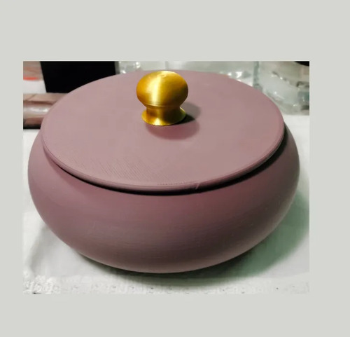Figura Decorativa Joyero Con Tapa Elegante