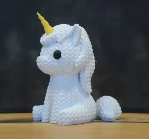 Figura Unicornio De Punto - Foto 3