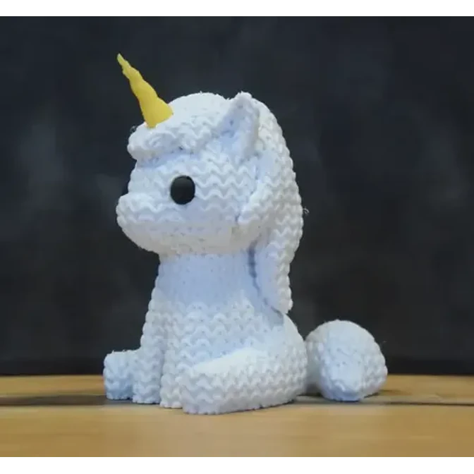 Figura Unicornio De Punto 3