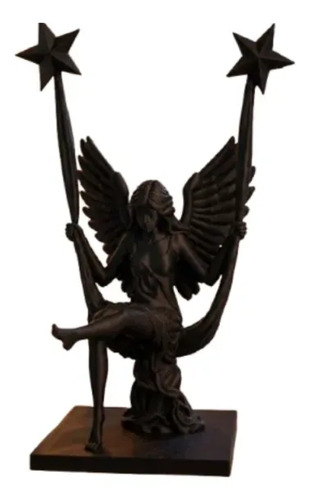 Escultura Decorativa- Ángel En Columpio