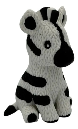 Figura Cebra Estilo Tejido
