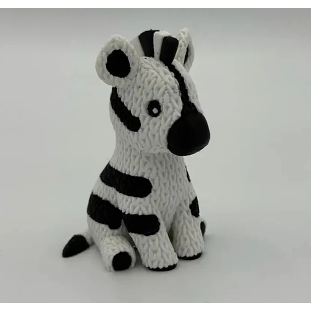 Figura Cebra Estilo Tejido