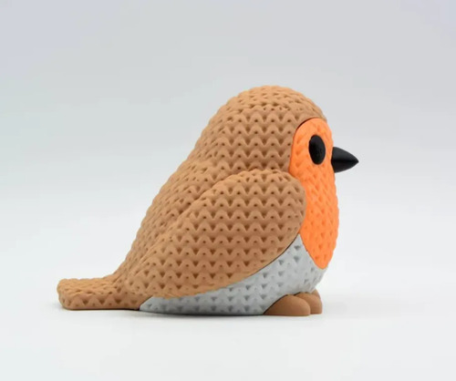 Figura Petirrojo Tejido - Foto 2