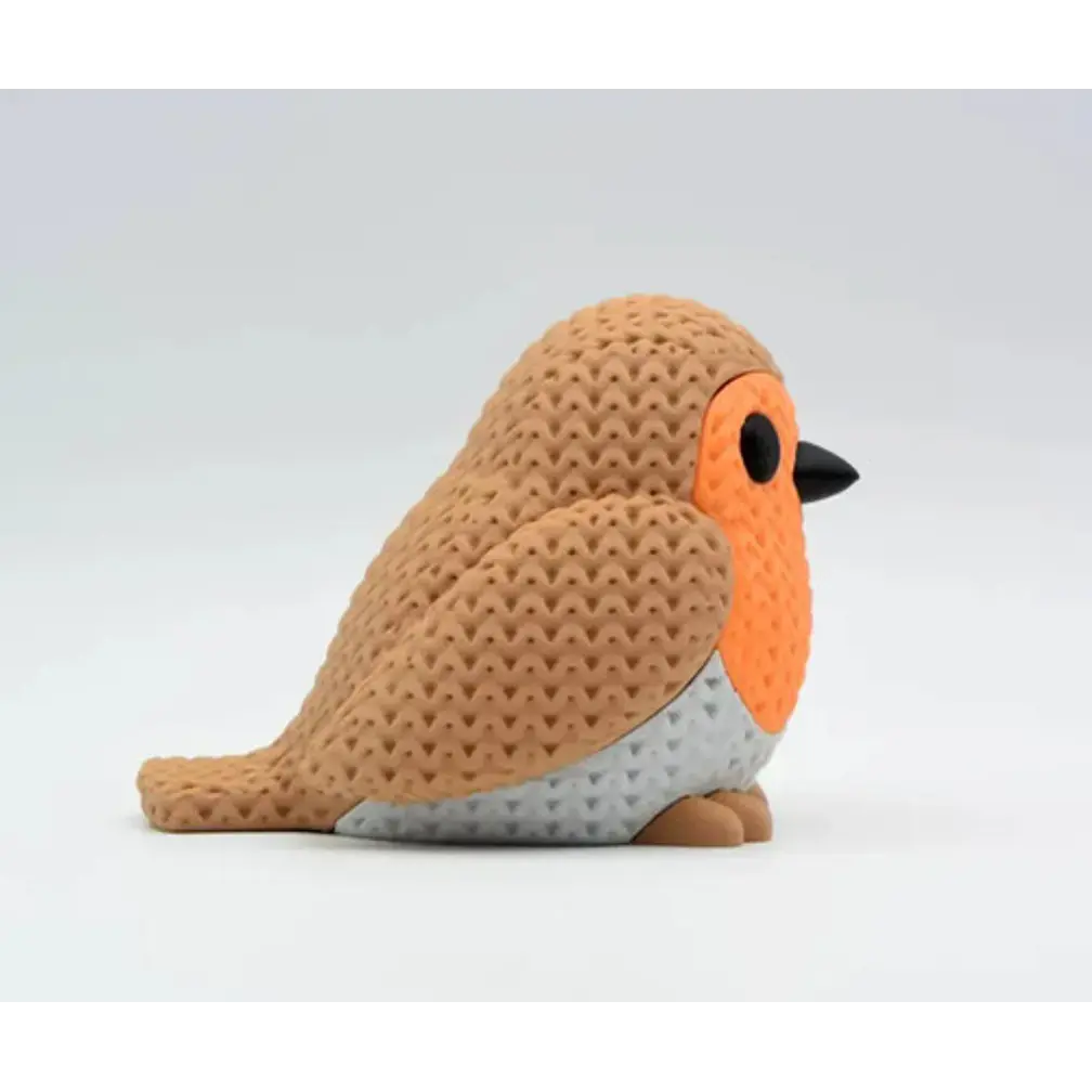 Figura Petirrojo Tejido 2