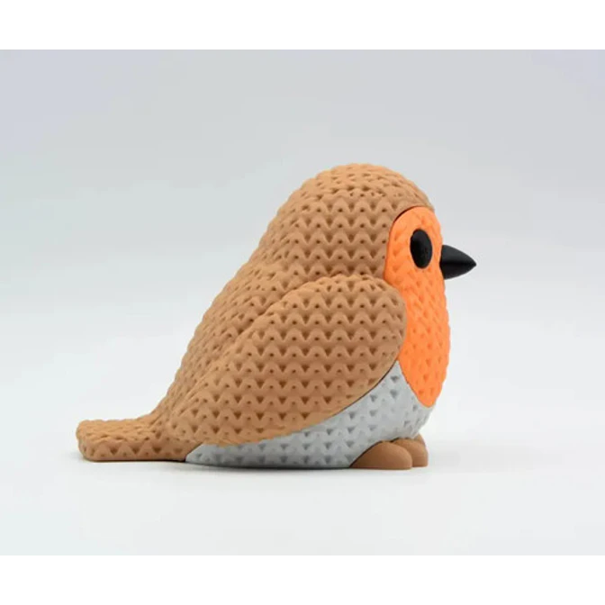 Figura Petirrojo Tejido 2