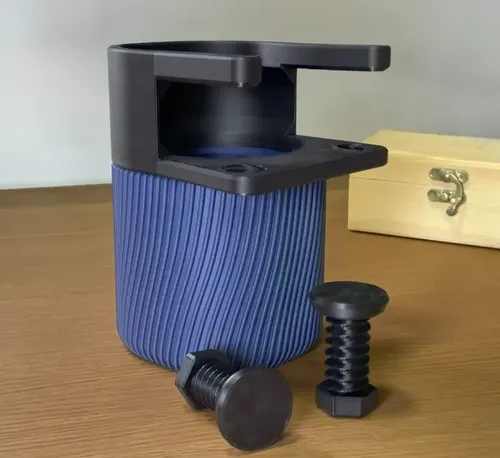 Contenedor De Escritorio Con Abrazadera