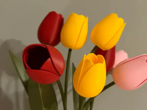 Decoración De Ramo De Tulipanes - Foto 3