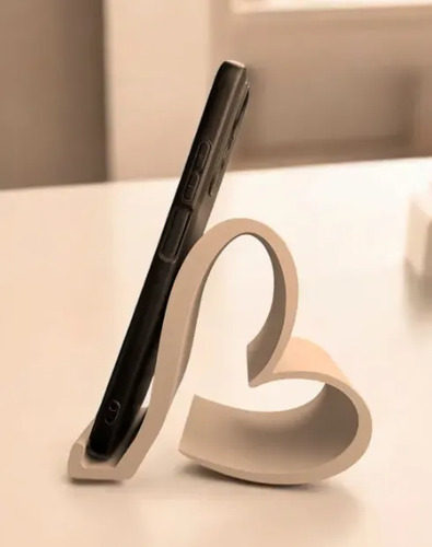 Sujeta Celular En Forma De Corazón