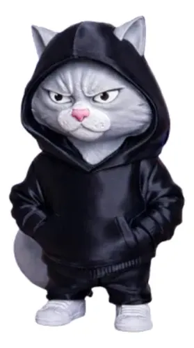 Figura Decorativa- Gato Urbano