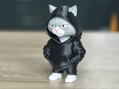 Figura Decorativa- Gato Urbano - Foto 2