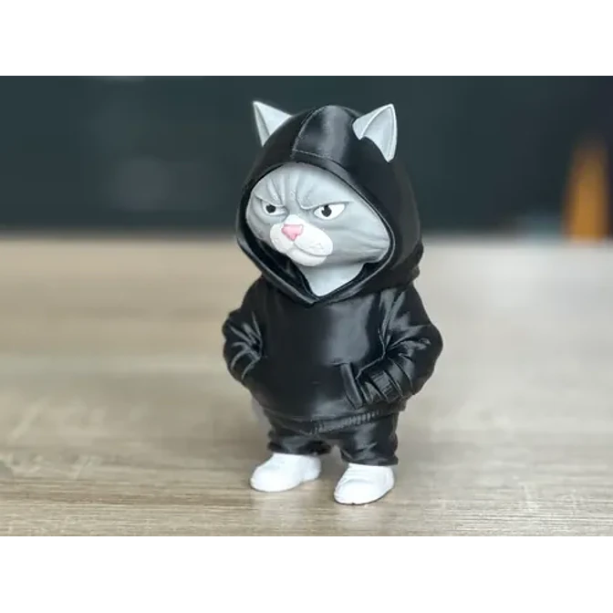 Figura Decorativa- Gato Urbano 2
