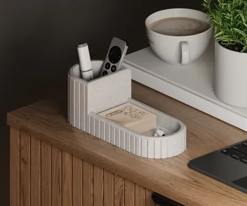 Organizador De Escritorio Porta Lápices, Control Remoto - Foto 4
