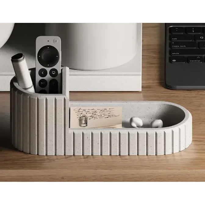 Organizador De Escritorio Porta Lápices, Control Remoto 6