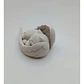 Escultura Decorativa- Gato Durmiendo En Alas - Miniatura 5
