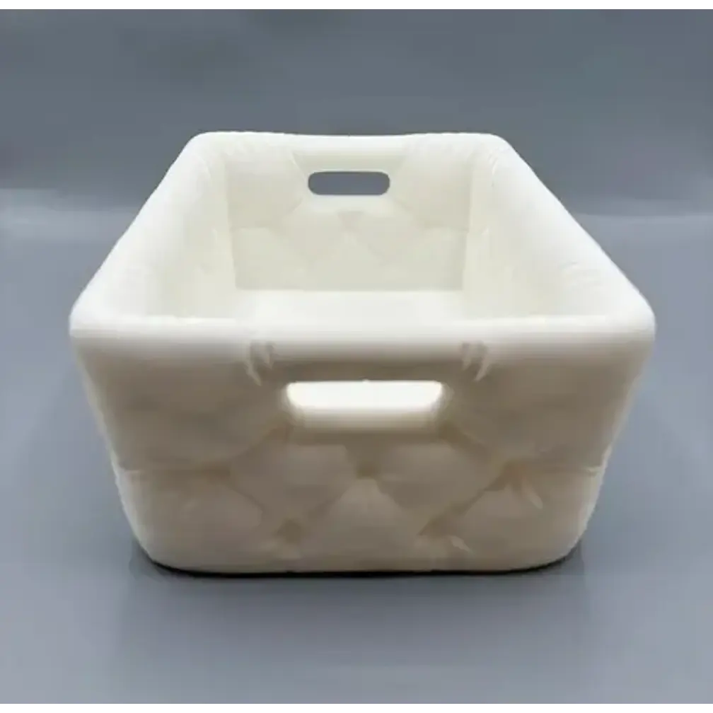 Cesta Organizadora Acolchada Moderna Para Baño 1