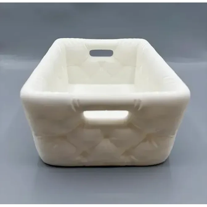 Cesta Organizadora Acolchada Moderna Para Baño 1