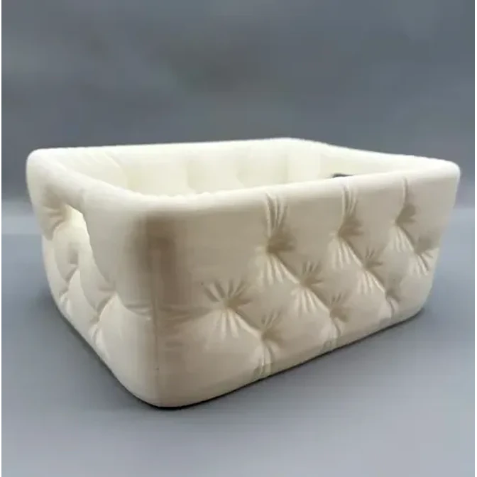 Cesta Organizadora Acolchada Moderna Para Baño 3