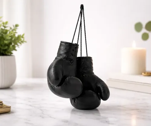 Escultura Decorativa- Guantes De Boxeo - Foto 2