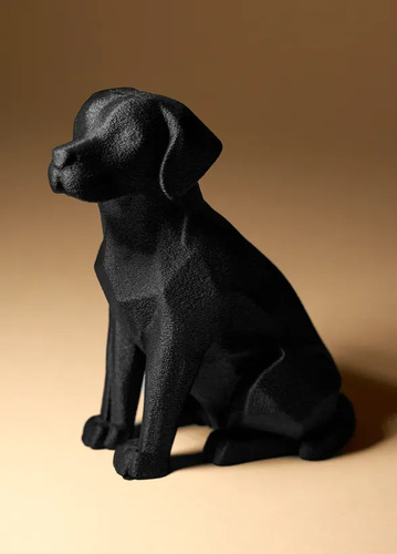Decoración De Perro Labrador Color Negro