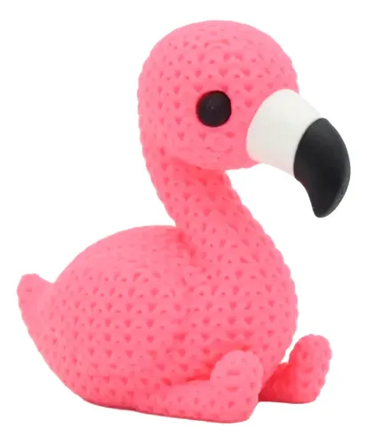Figura Flamenco Estilo Tejido