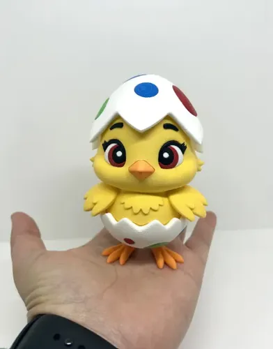 Figura Decorativa- Pollito Cascarón