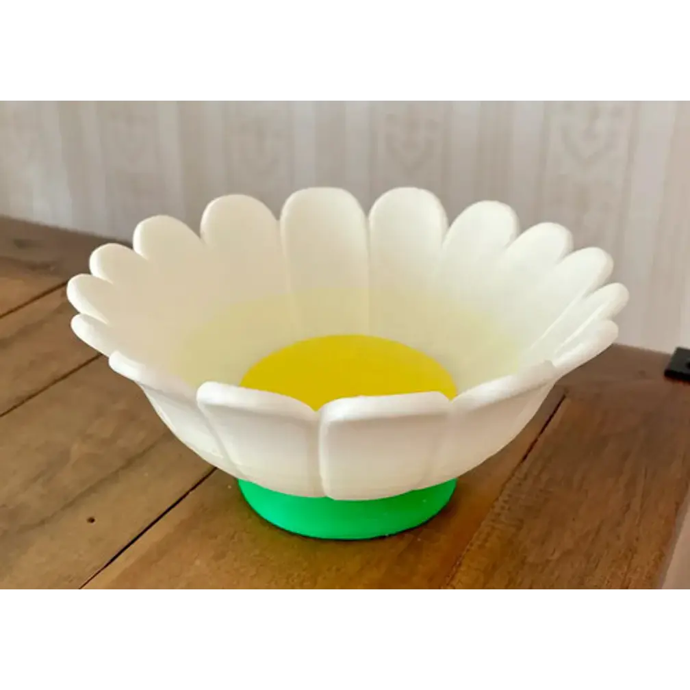 Hermoso Cuenco En Forma De Margarita 2