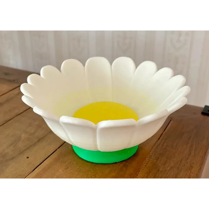 Hermoso Cuenco En Forma De Margarita 2