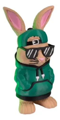 Figura Decorativa- Conejo Urbano