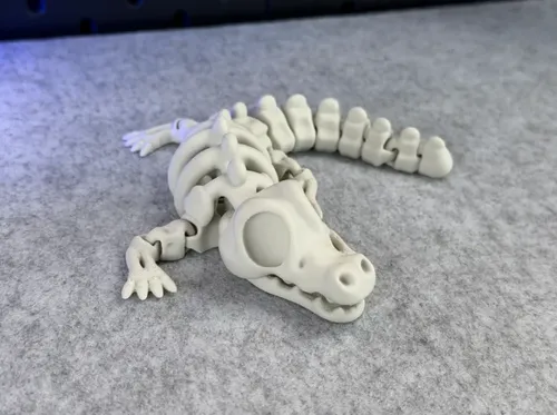 Figura Decorativa- Cocodrilo Articulado - Foto 3