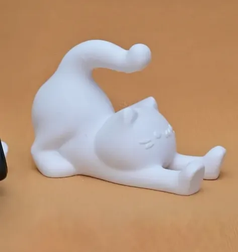 Soporte De Teléfono De Gatito