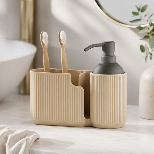 El Elegante Organizador Ovalado Para Baño Y Escritorio - Foto 4