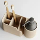 El Elegante Organizador Ovalado Para Baño Y Escritorio - Miniatura 6