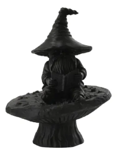 Escultura Decorativa- Gnomo Lector