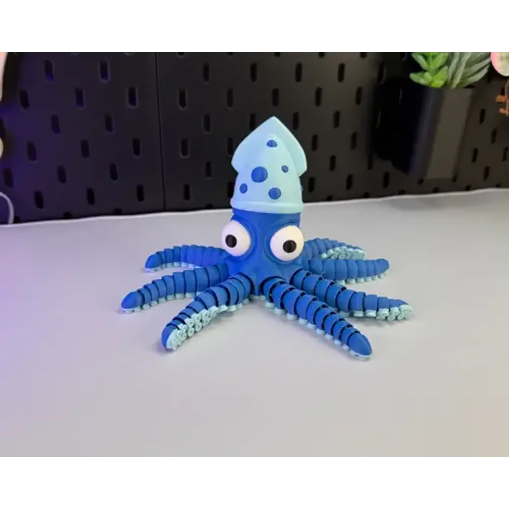Figura Decorativa- Pulpo Inteligente Articulado 2