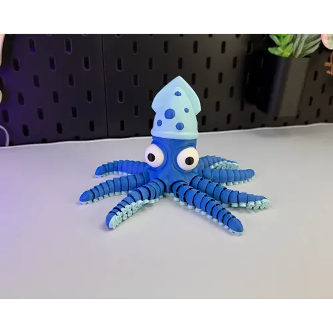 Figura Decorativa- Pulpo Inteligente Articulado 2