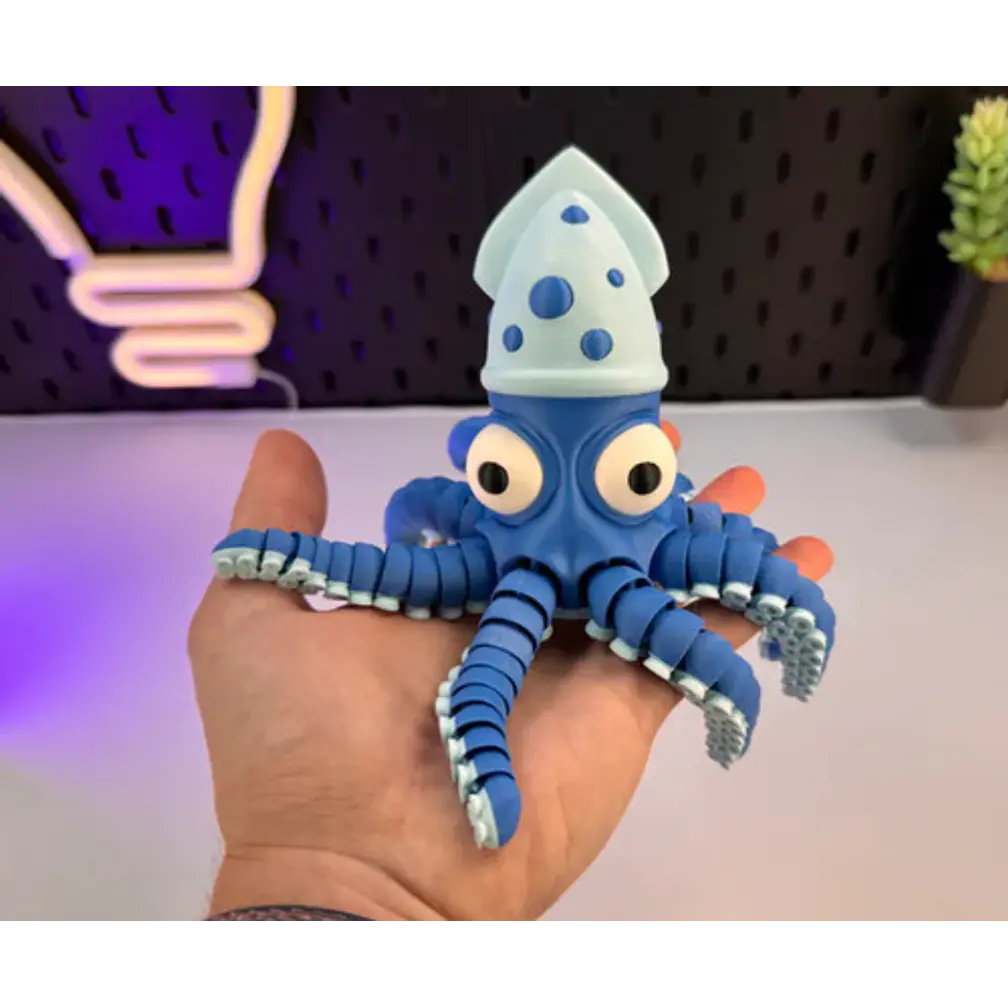 Figura Decorativa- Pulpo Inteligente Articulado 3