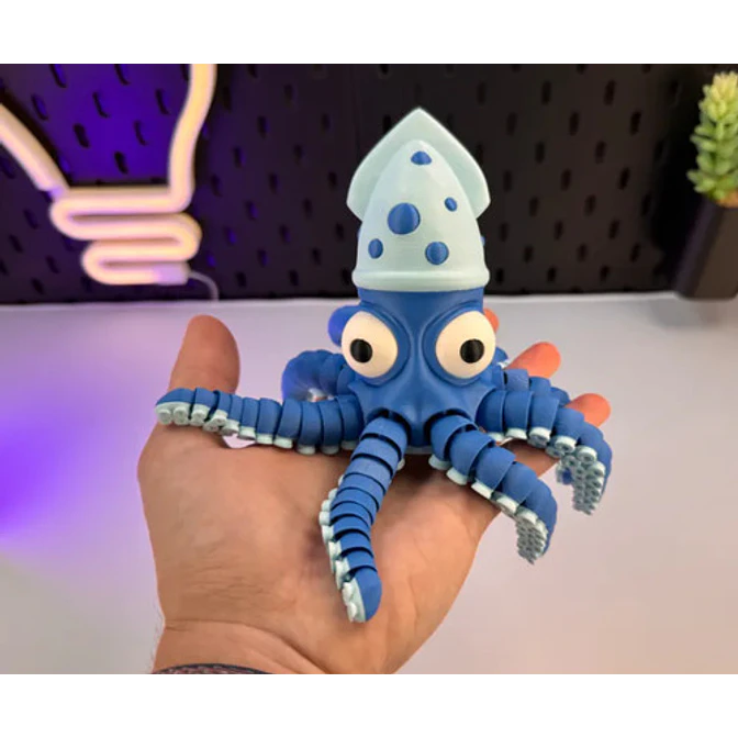 Figura Decorativa- Pulpo Inteligente Articulado 3