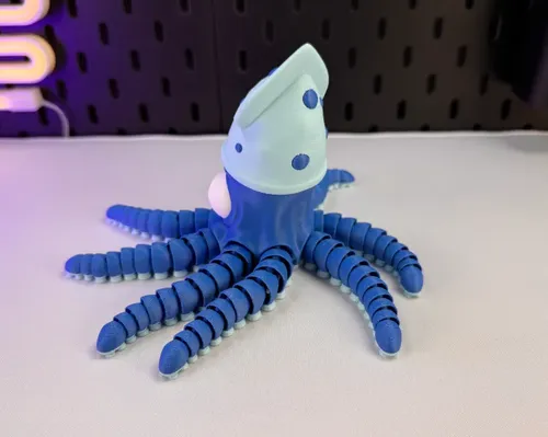 Figura Decorativa- Pulpo Inteligente Articulado - Foto 4