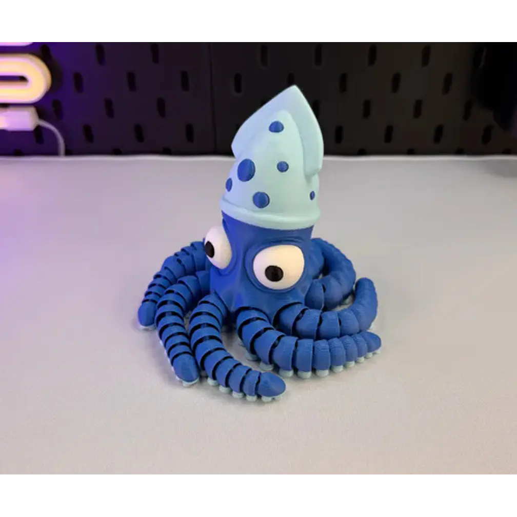 Figura Decorativa- Pulpo Inteligente Articulado 5