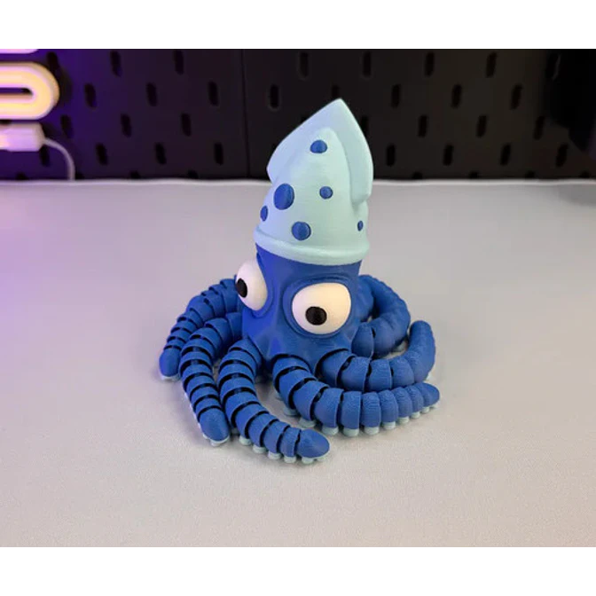 Figura Decorativa- Pulpo Inteligente Articulado 5