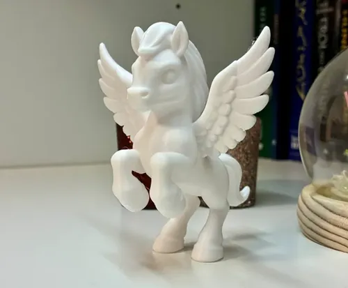 Figura Decorativa- Pegaso Blanco - Foto 2