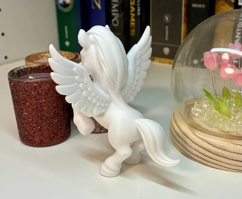 Figura Decorativa- Pegaso Blanco - Foto 3