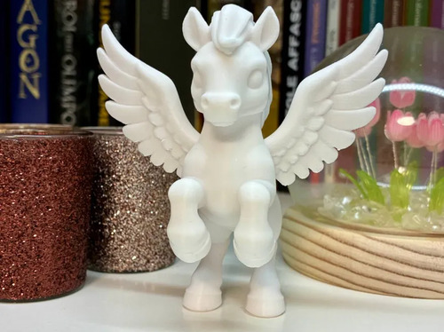 Figura Decorativa- Pegaso Blanco - Foto 4