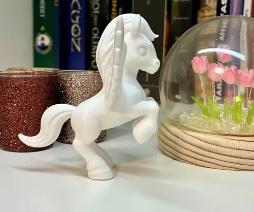 Figura Decorativa- Pegaso Blanco - Foto 5