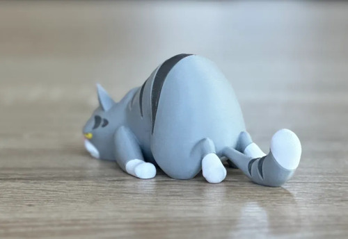 Figura Decorativa- Gato Aburrido - Foto 5