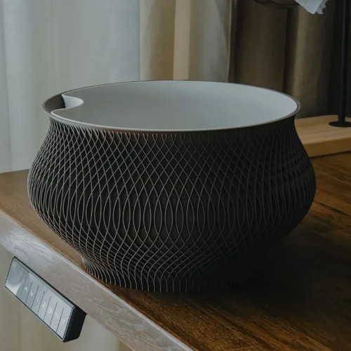 Macetero Tejido De Diseño Moderno - Foto 3