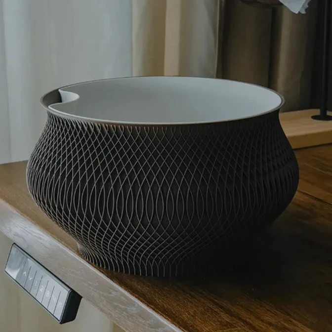 Macetero Tejido De Diseño Moderno 3