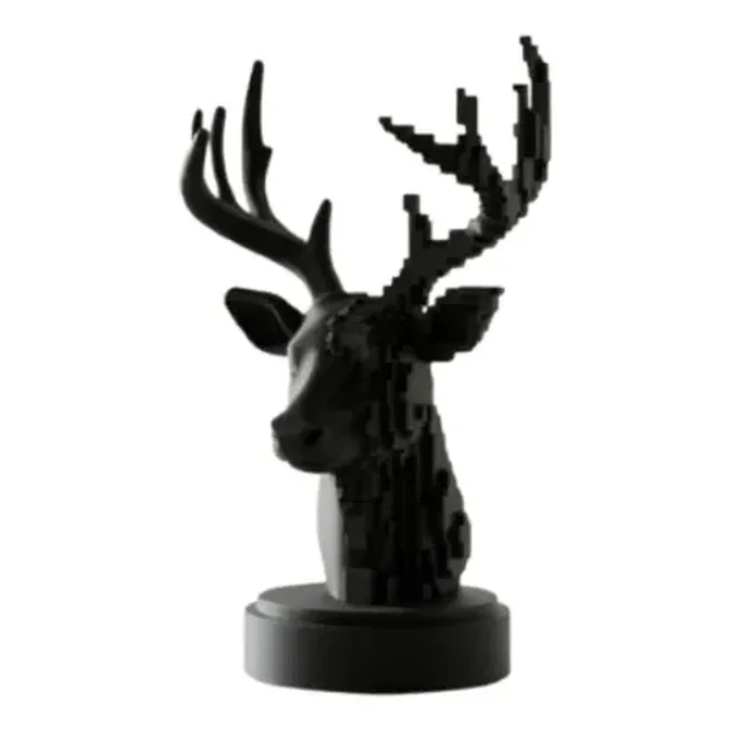 Escultura Decorativa- Ciervo Pixelado 1